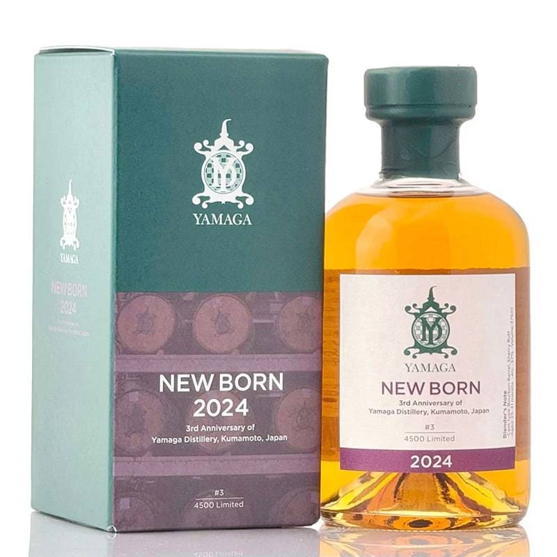 山鹿蒸溜所 YAMAGA NEW BORN 2024 57度 375ml ウイスキー