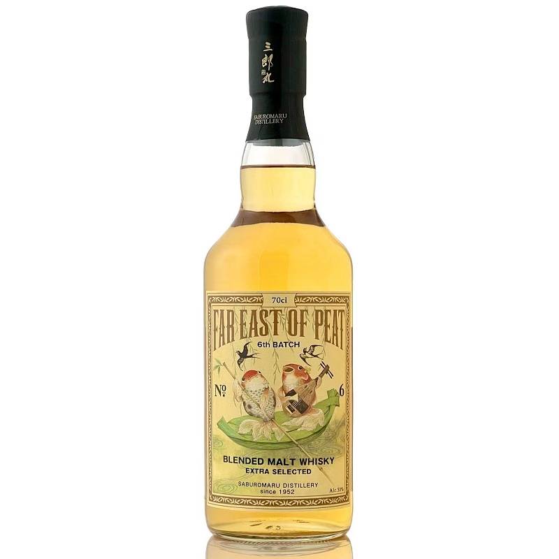 若鶴 ブレンデッドモルトウイスキー FAR EAST OF PEAT 6th BATCH 50度 700ml ウイスキー
