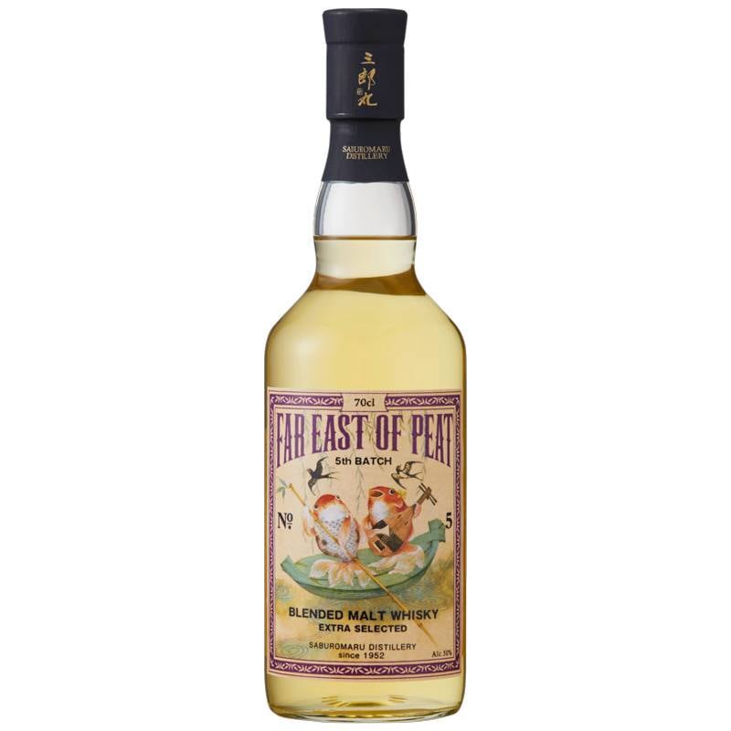 若鶴 ブレンデッドモルトウイスキー FAR EAST OF PEAT 5th BATCH 50度 700ml ウイスキー