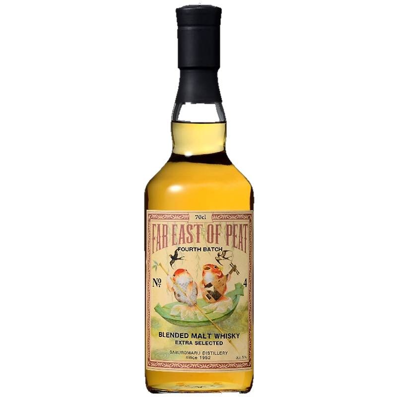 若鶴 ブレンデッドモルトウイスキー FAR EAST OF PEAT FOURTH BATCH 50度 700ml ウイスキー