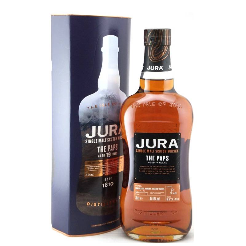 アイル オブ ジュラ 19年 ザパップス 45.6度 700ml ウイスキー