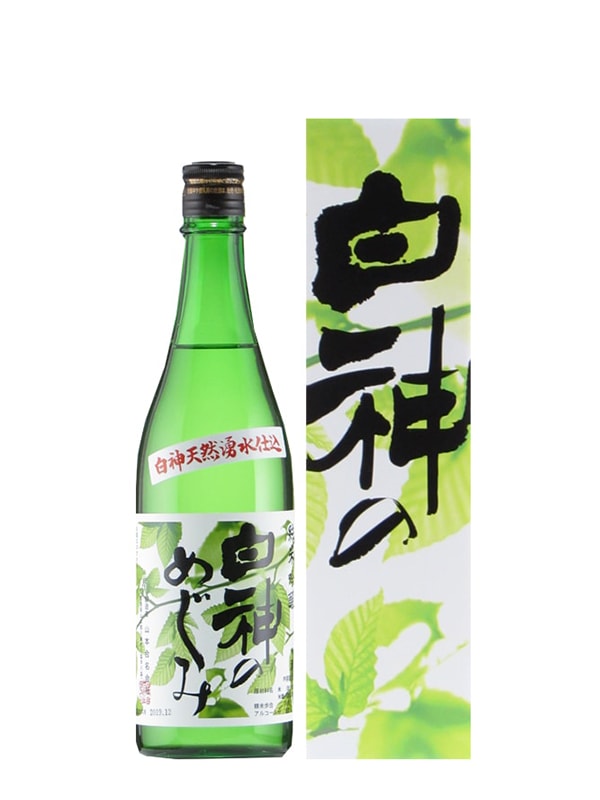 白秋4 山崎1 値下げ交渉あり！！ 要冷】白瀑 純米吟醸 白神のめぐみ 300ml / 720ml / 1.8L | 蔵元,株式