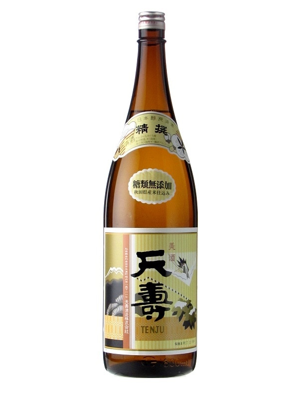 天寿 精撰 糖類無添加 1800ml | 蔵元,天寿酒造株式会社,天寿 | 秋田