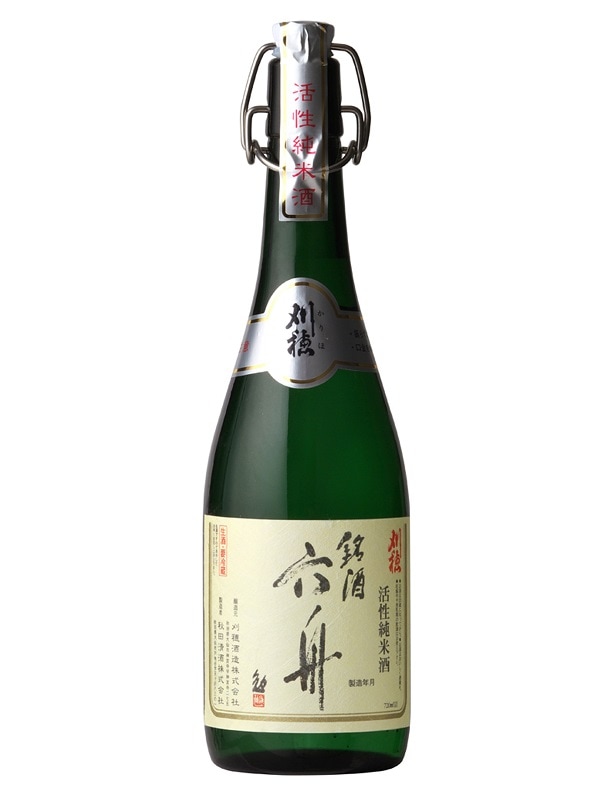 要冷】刈穂 活性純米酒 六舟 720ml | 蔵元,刈穂酒造株式会社