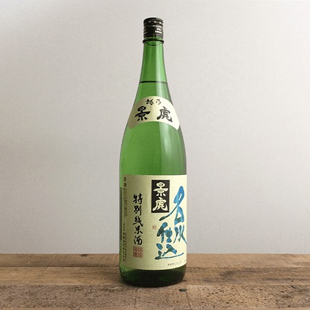 越乃景虎「名水仕込」特別純米酒 [1.8L] | 日本酒,特別純米酒 | ひさや