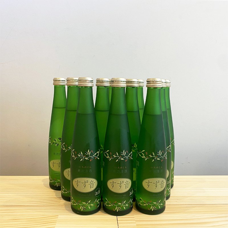 一ノ蔵 すず音 発泡清酒 普通酒 [300ml] 12本セット | 日本酒,普通酒