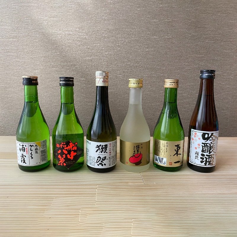 日本酒彩り6本セット[300ml] | 日本酒,贈り物に喜ばれる日本酒 | ひさ