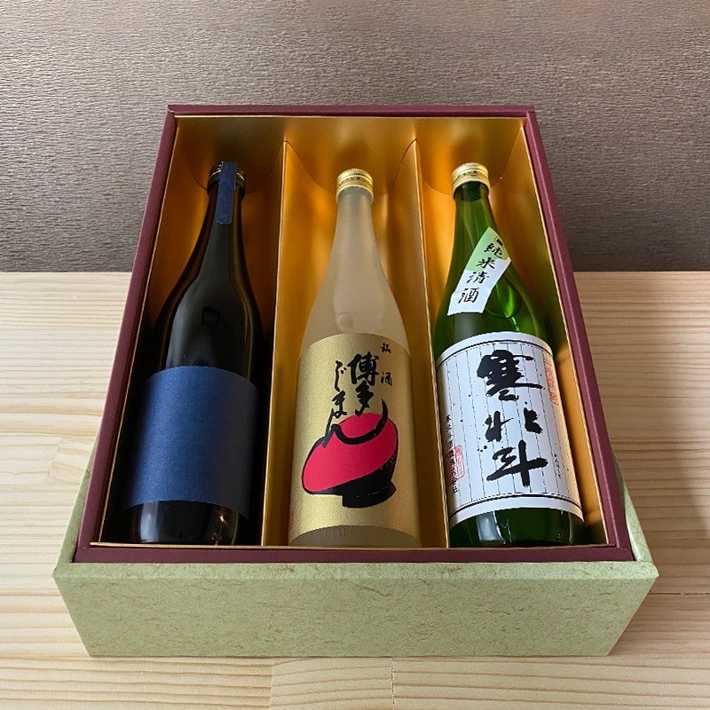 福岡の地酒「福」3本セット[720ml] | 日本酒,贈り物に喜ばれる日本酒