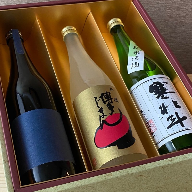 福岡の地酒「福」3本セット[720ml] | 日本酒,贈り物に喜ばれる日本酒