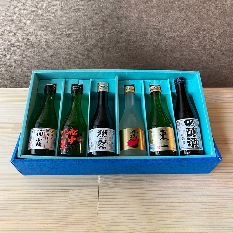 日本酒彩り6本セット[300ml] | 日本酒,贈り物に喜ばれる日本酒 | ひさ