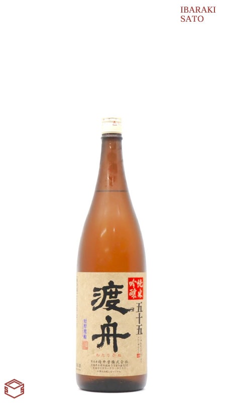 渡舟 純米吟醸 濾過前五十五 1800ml | 茨城の地酒,渡舟・太平海