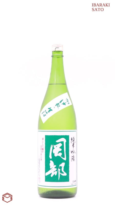 岡部 純米吟醸 緑ラベル 1800ml