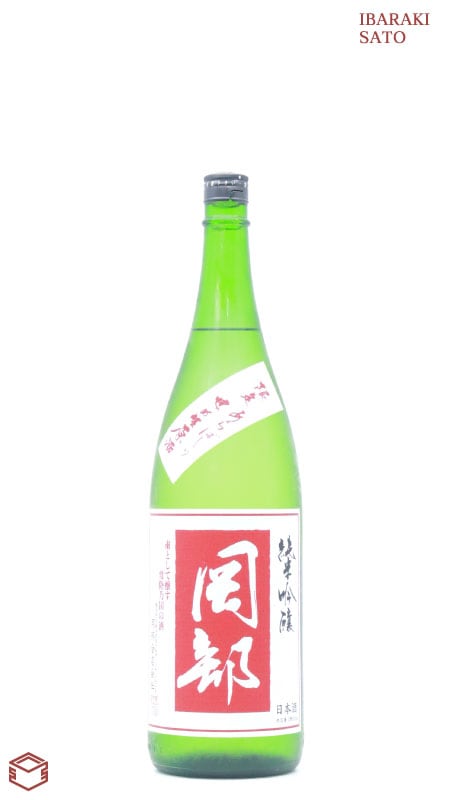 岡部 純米吟醸 赤ラベル 1800ml