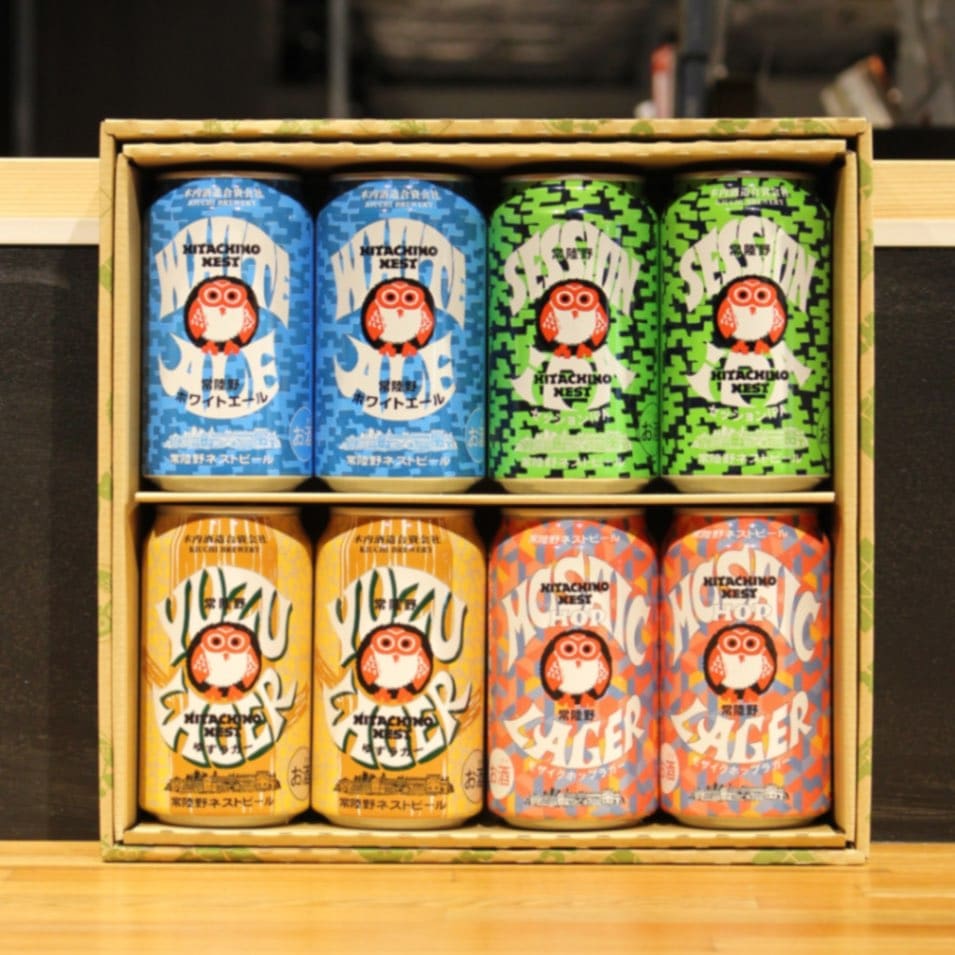 【当店限定】常陸野ネスト オススメ8缶セット