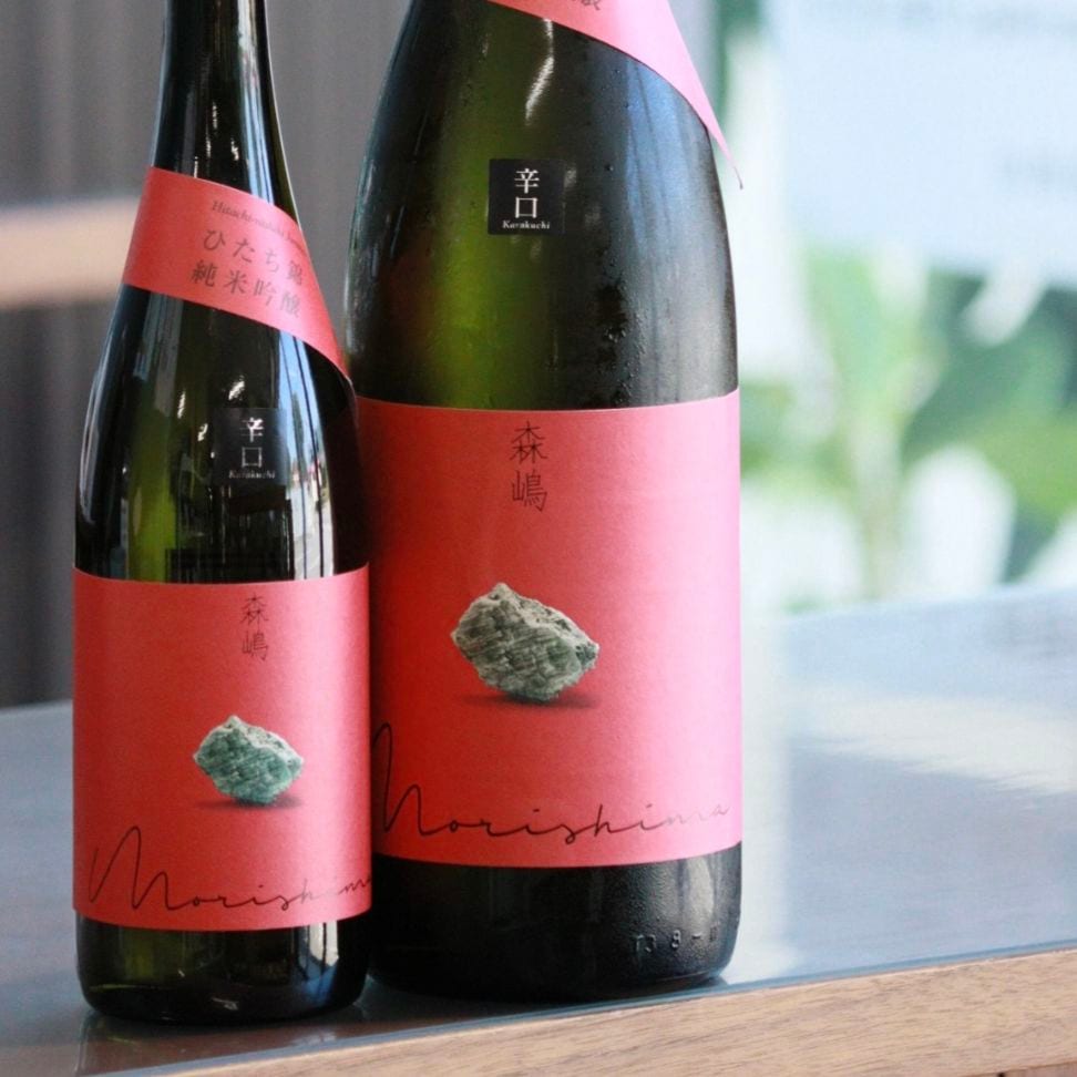 森嶋 純米吟醸 ひたち錦 辛口 瓶燗火入 1800ml