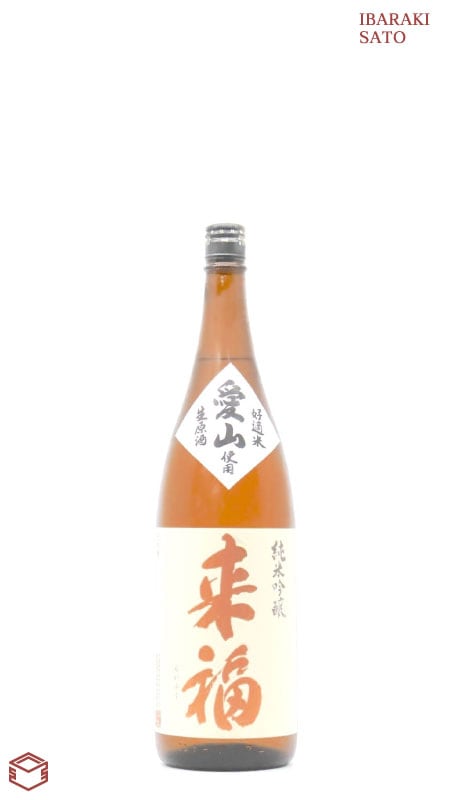 来福 純米吟醸 生原酒 愛山 1800ml