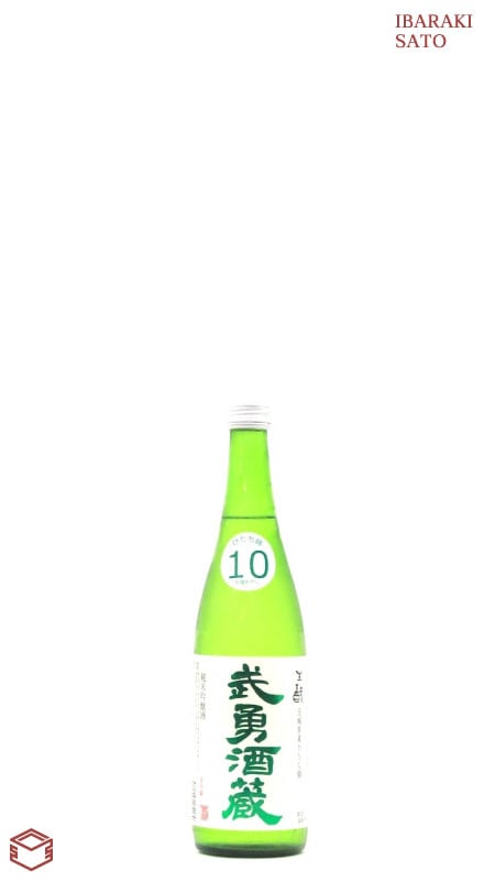 武勇酒蔵 純米吟醸 生もと ひたち錦 緑ラベル 720ml