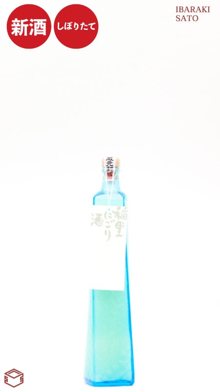 稲里 にごり酒 雪ラベル 720ml