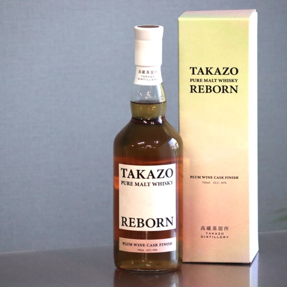 TAKAZO PURE MALT WHISKY PLUM WINE CASK FINISH 700ml