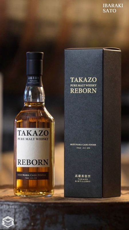 TAKAZO PURE MALT WHISKY MIZUNARA CASK FINISH 700ml | 茨城の地酒