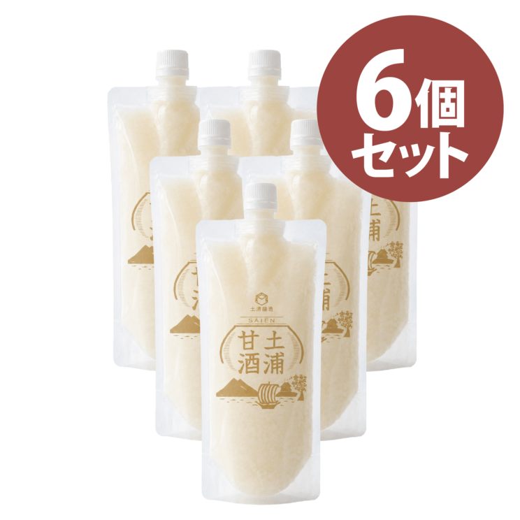 土浦甘酒 500ml 6個セット