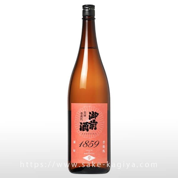 御前酒 1859 辛口 1.8L | 御前酒（辻本店） | 酒専門店鍵や