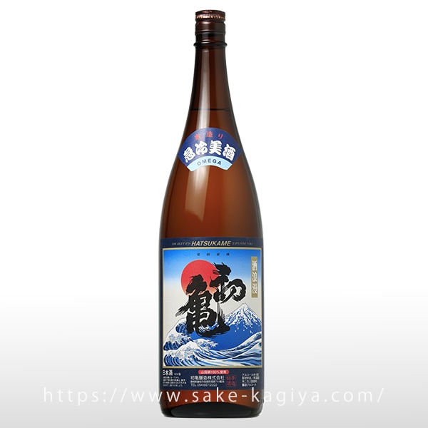 初亀 急冷美酒 普通酒 1.8L | 初亀（初亀醸造） | 酒専門店鍵や