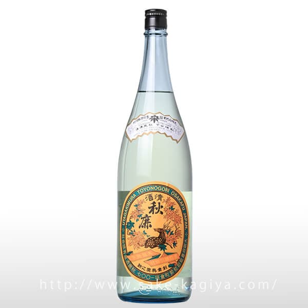 秋鹿 純米大吟醸 レトロラベル 1.8L