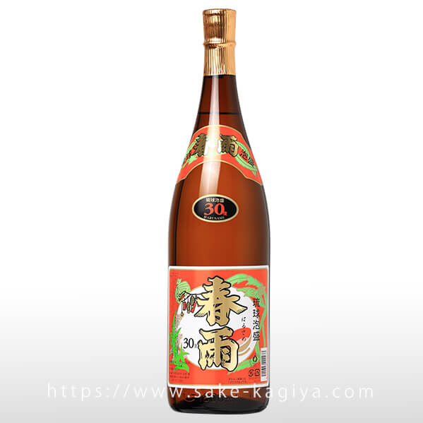 古酒　泡盛　春雨　宮里酒造所　 １８００ml 限定品 春雨 ゴールド 30度 1.8L | 宮里酒造所 | 酒専門店鍵や