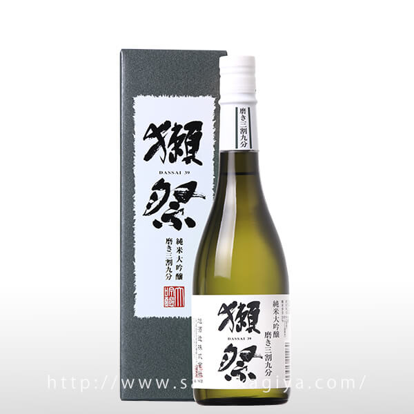 獺祭 純米大吟醸 磨き三割九分（箱入り）720ml