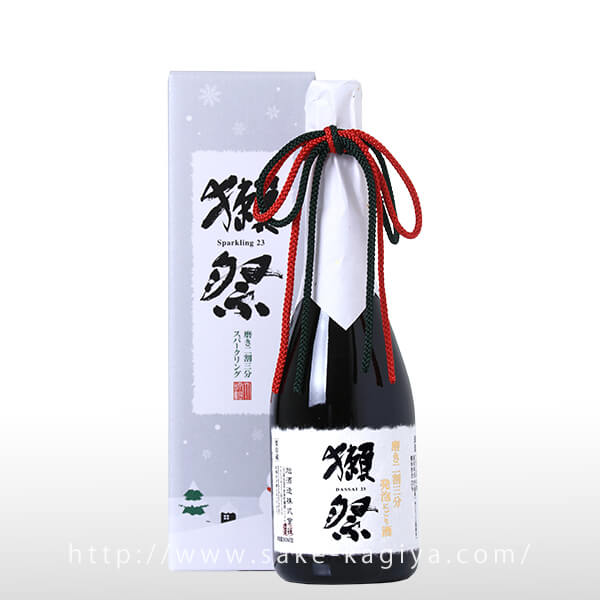 【予約】獺祭 純米大吟醸 磨き二割三分 発泡にごり酒 Xmas 360ml
