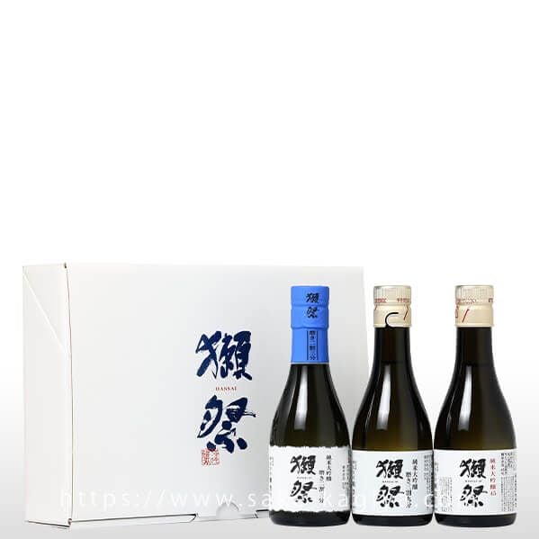 獺祭 ミニボトル 飲み比べ 3本セット | 獺祭（株式会社獺祭） | 酒専門
