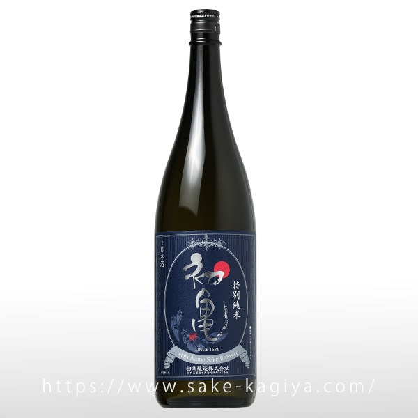 初亀 特別純米 1.8L