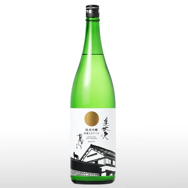 美丈夫 純米吟醸 荒ばしり たまラベル 1.8L