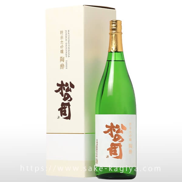 松の司 純米大吟醸 陶酔 火入 1.8L