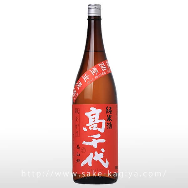 高千代 辛口純米+19 秋上がり 生原酒 1.8L