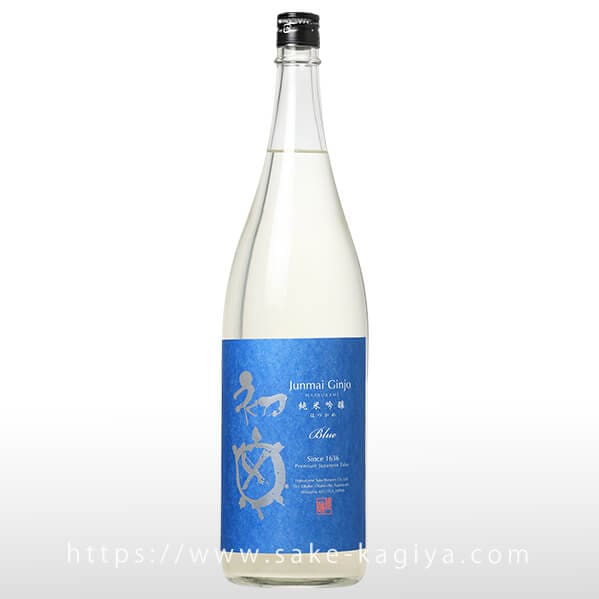 初亀 純米吟醸 Blue うすにごり 1.8L