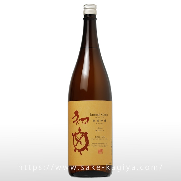 初亀 純米吟醸 秋あがり 1.8L