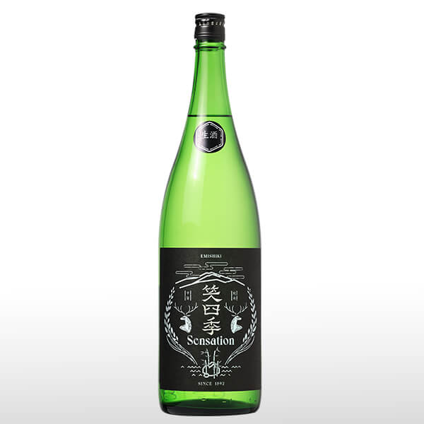 笑四季 Sensation黒ラベル 生原酒 1.8L | 笑四季（笑四季酒造