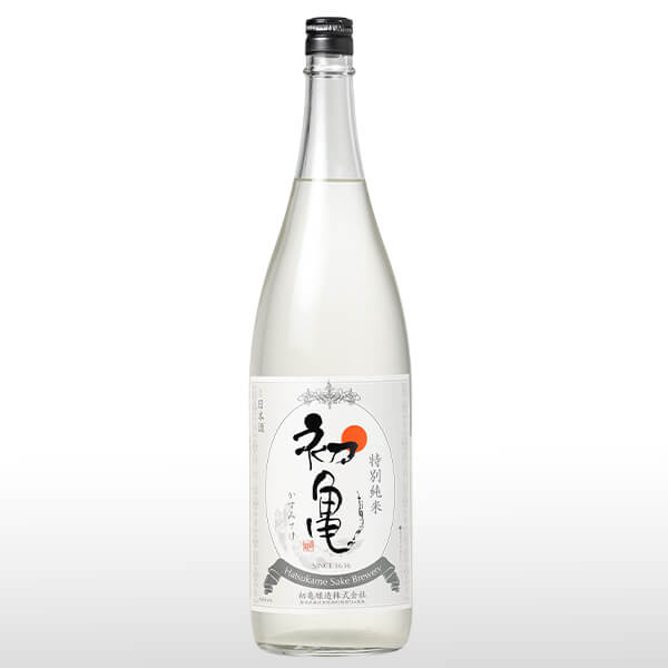 初亀 特別純米 かすみさけ 生酒 1.8L