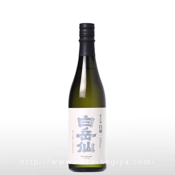 白岳仙 純米吟醸 白練 SHIRONERI 720ml