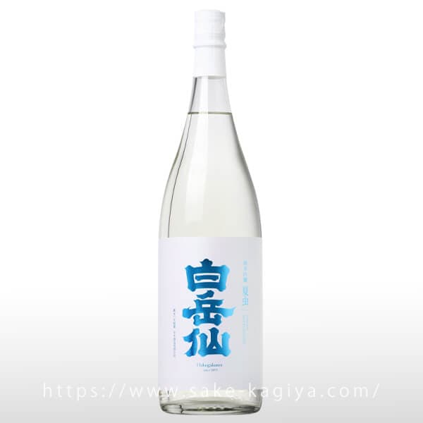 白岳仙 純米吟醸 夏虫 NATSUMUSHI 生原酒 1.8L