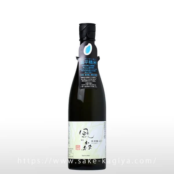 風の森 秋津穂 657 扁平精米 720ml