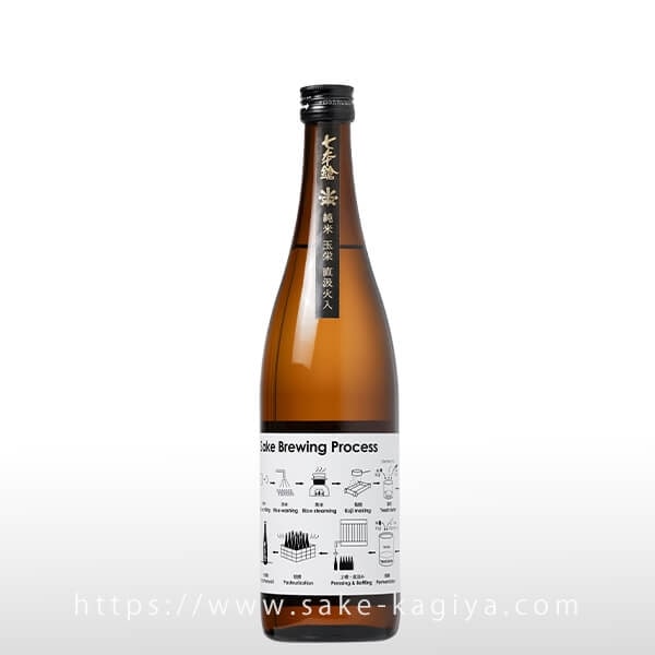 七本鎗 純米玉栄 直汲火入 プロセスラベル 720ml | 七本鎗（冨田酒造