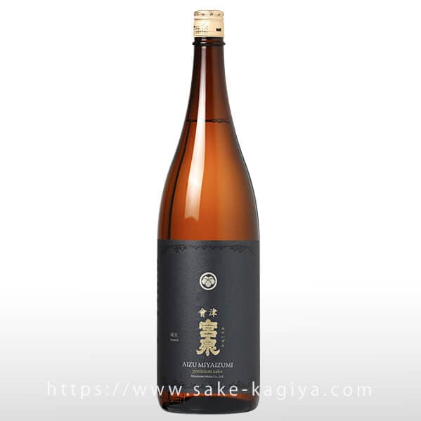 會津宮泉 純米酒 火入 1.8L