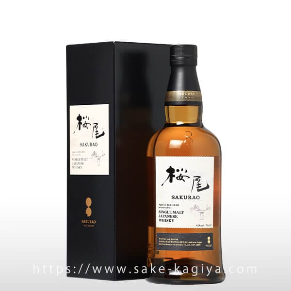 桜尾 シングルモルト ジャパニーズウイスキー 700ml