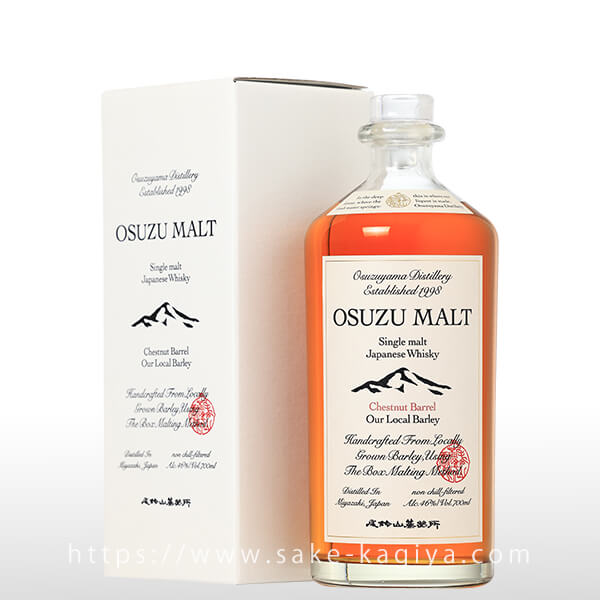 ウイスキー OSUZU MALT Chestnut Barrel 700ml OSUZU MALT Chestnut Barrel 700ml | 国産ウイスキー | 酒専門店鍵や