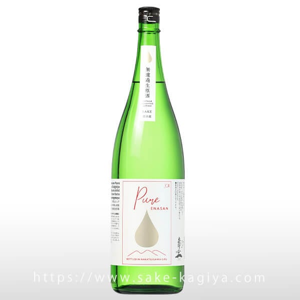 恵那山 Pure 純米大吟醸 山田錦 しぼりたて無濾過生酒 1.8L
