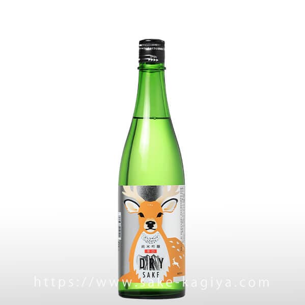 寒紅梅 純米吟醸 辛口 鹿 720ml