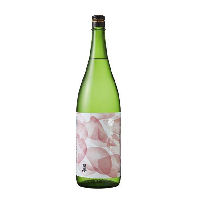 純米　開花宣言1800ml